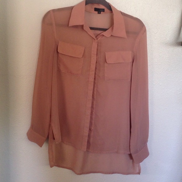 Sheer blouse