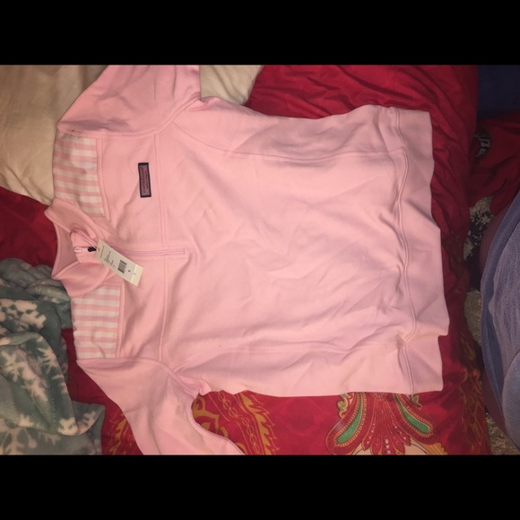 Flamingo pink vineyard vines shepshirt new w tags