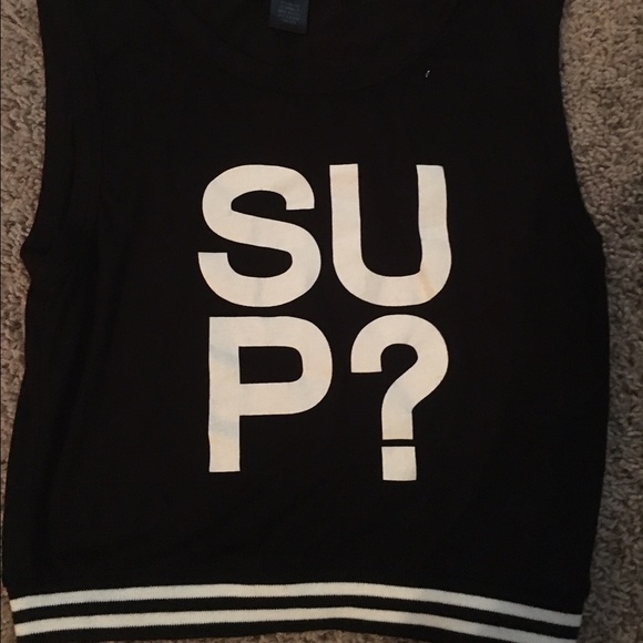 Crop workout/casual top - Picture 1 of 1