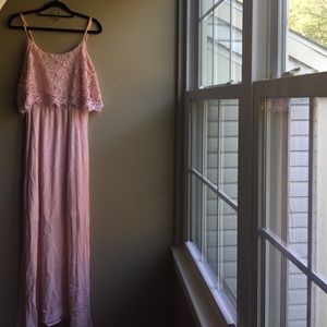 Pink Maxi Dress from Francesca's Collections