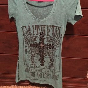 Daytrip western tee crew neck!