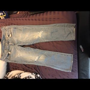 American eagle capri jeans