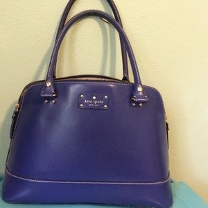 Blue Kate Spade purse