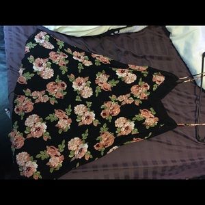 Floral print dress