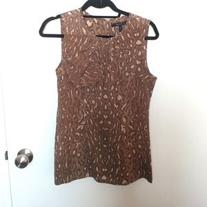 Leopard print shell