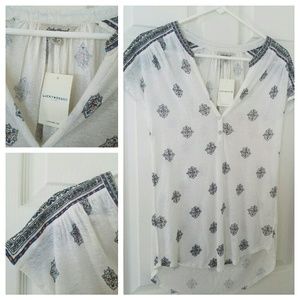 Lucky Brand Patterned Tee