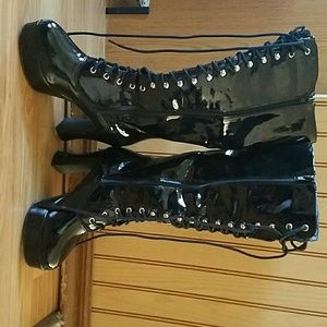 Halloween go go boots