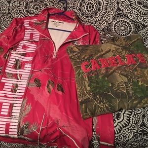 Camo hoodies.