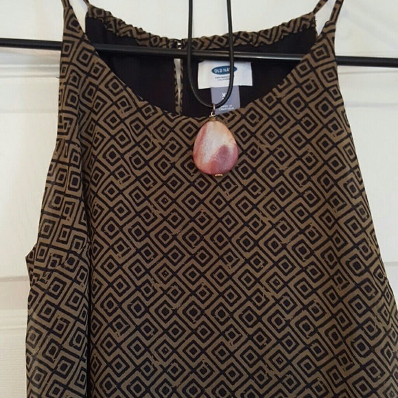 Black & Olive High Low Maxi Dress