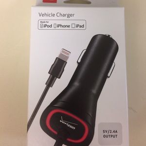 5v/2.4a output iPhone/iPod/iPad charger