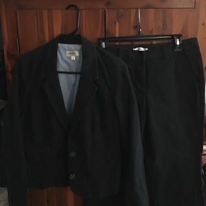Dark Navy Pant Suit