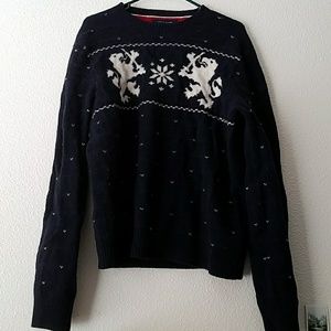 Navy Tommy Hilfiger Wool Sweater