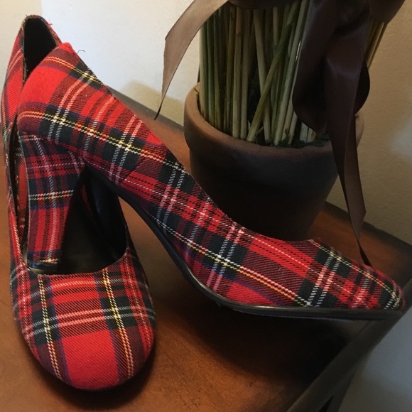 Plaid shoes by ❤️rampage
