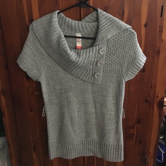 Gray Sweater Shirt