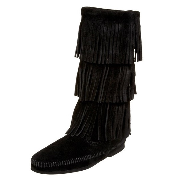 Minnetonka Shoes - Minnetonka Fringe Boots