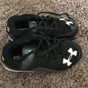 Under Armour cleats!
