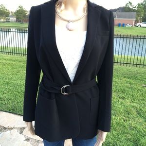 WHBM black belted blazer. Change belt, new look!