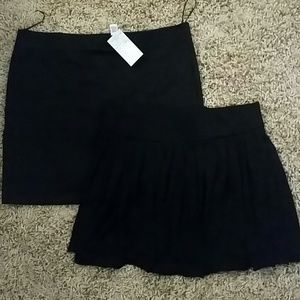 2 skirts 1w/tag size L other size6