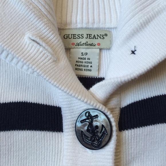 Brand New WOT Guess Nautical Cardigan - Picture 2 of 4