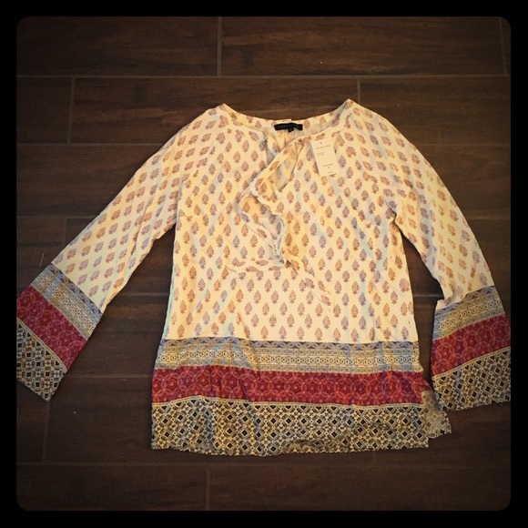 Sanctuary Mori Boho shirt NWT