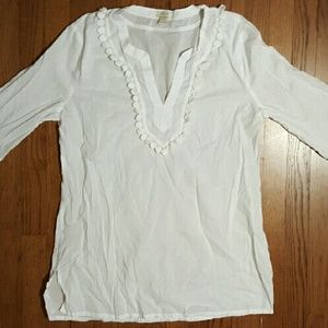 J. Crew Factory Cotton Blouse NWOT