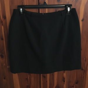 Black Mini Pencil Skirt