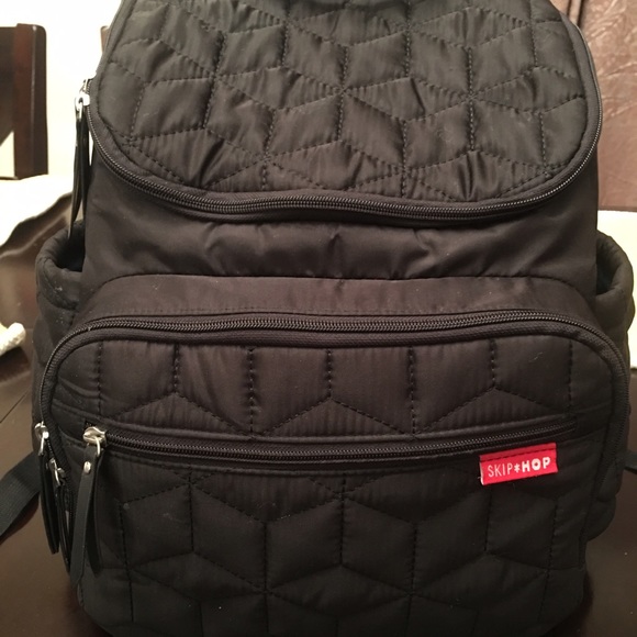 Black Skip Hop Backpack EUC