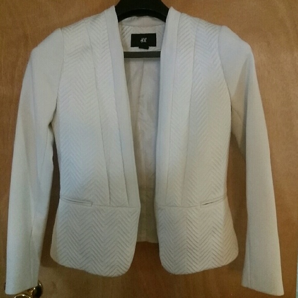 H&M White Blazer