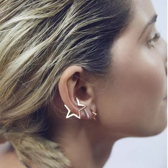 Jewelry - Star Clip Earrings