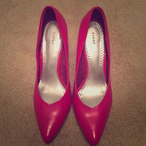 Hot Pink Fioni Pumps