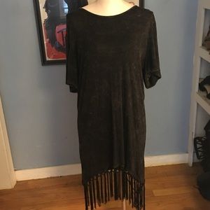 Black t shirt dress