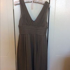 Jcrew silk chiffon dress