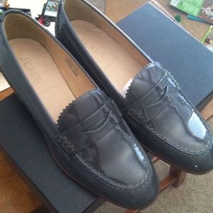 J.Crew Biella Patent Loafers
