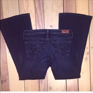 adriano goldschmied belle petite flare Jean