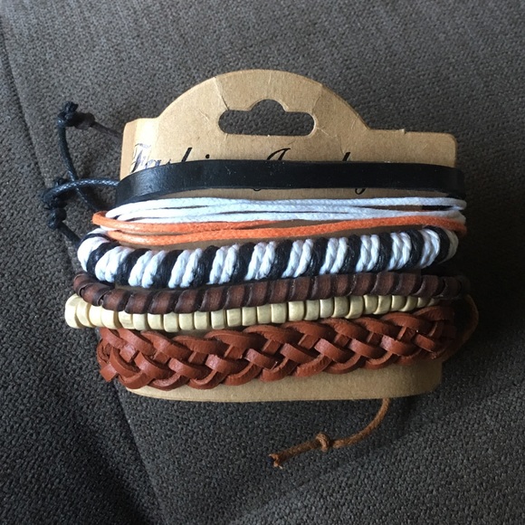 Unisex Multilayer Vintage Leather Bracelet