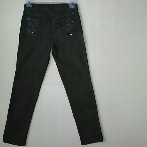 Lei girls black straight leg jeans - Picture 2 of 2