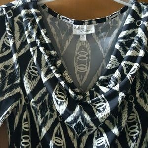 Allison Brittney Dresses - Black & cream dress Allison Brittney Dresses - Black & cream dress
