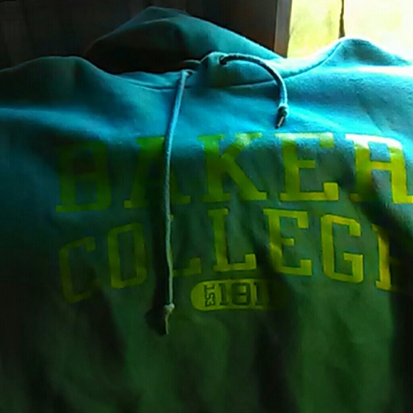 Baker college hoodie like me