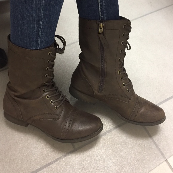 Brown boots