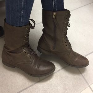 Brown boots