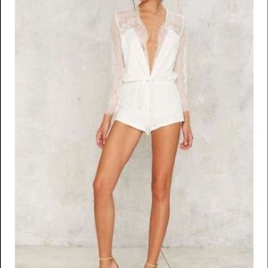 Nasty gal romper.