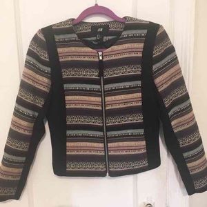 Tribal Pattern Blazer/Jacket