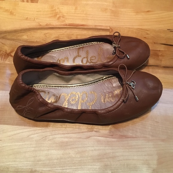 Sam Edelman 'Felicia' brown flats