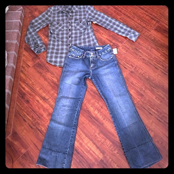 Vintage Buffalo David Bitton Bootleg Jeans - Picture 2 of 3