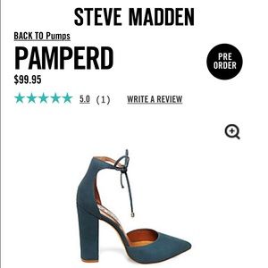Steve Madden pampered pumps