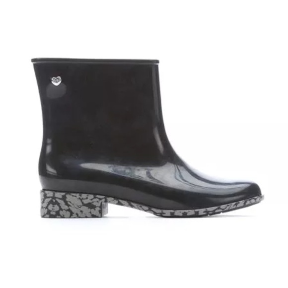 New Melissa Goji Berry Almond Toe Boots fit 5.5-6 - Picture 2 of 5