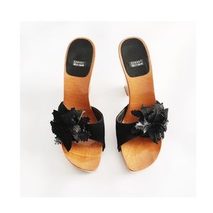 Stuart Weitzman Wooden Wedges