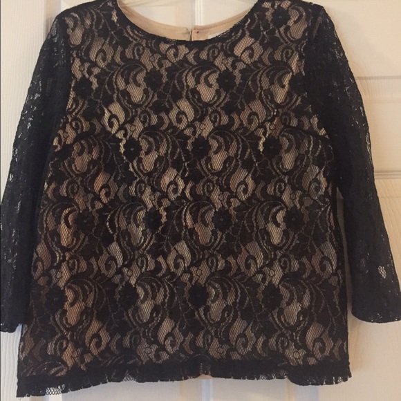 Lolita Black Lace Top