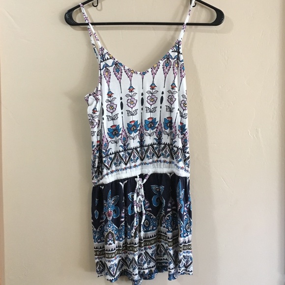 Patterned Romper - image 1