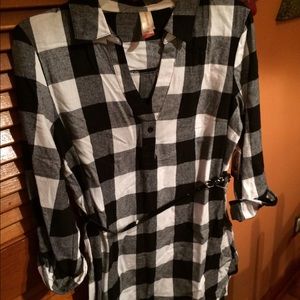 💫Flannel dress💫